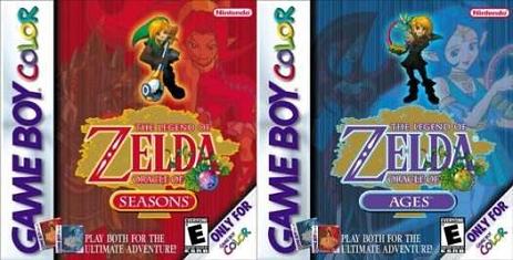 The Legend of Zelda Oracle of Ages / Seasons
